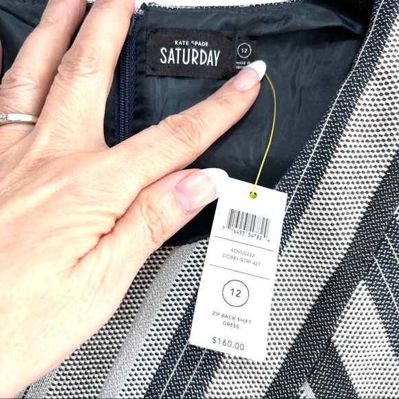 NWT Kate Spade SATURDAY Shift Dress Size 12 - Picture 4 of 10